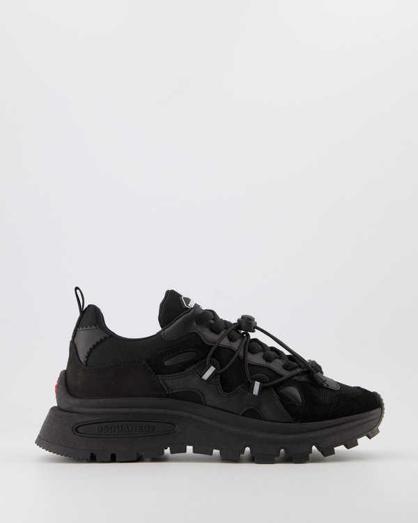 Run Ds2 Lace-Up Low Top Sneaker Black