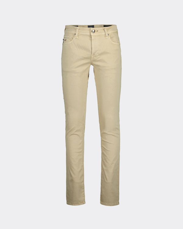 Leonardo Zip Jeans Beige