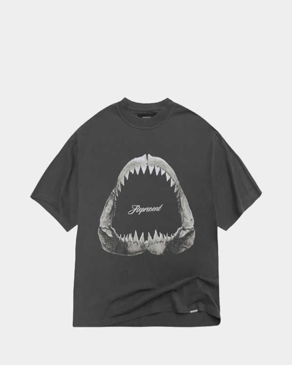 Shark Jaws T-shirt Grey