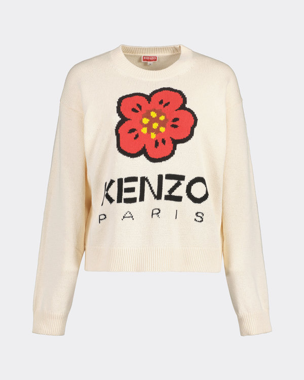 Jumper Bloke flower Offwhite