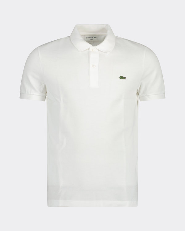 Slim Fit Polo Weiß