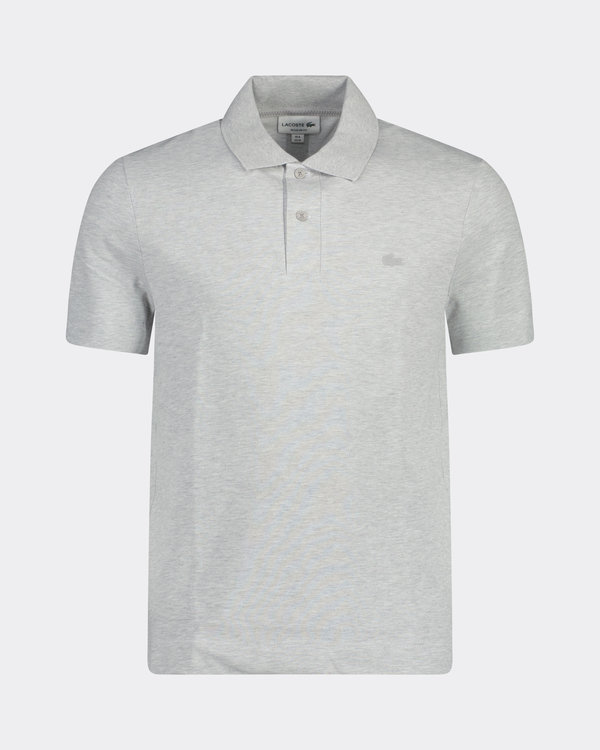 Regular Fit Polo Silber