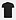 V-Neck T-shirt Schwarz