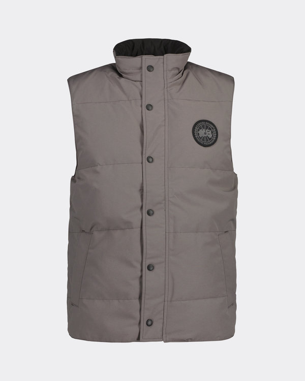 Garson Vest Black Disc Grau