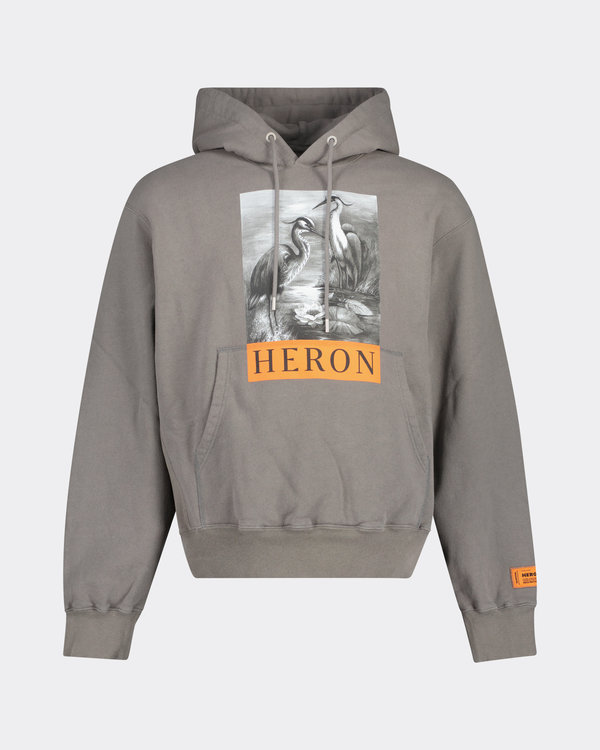 Censored Heron Hoodie Grau