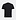 T-Shirt Logo Print Zwart