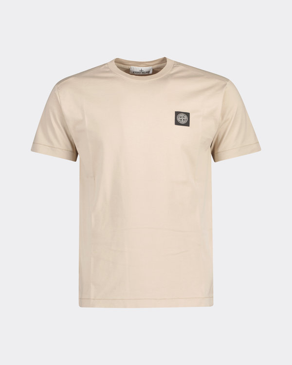 24113 Basic T-shirt Beige