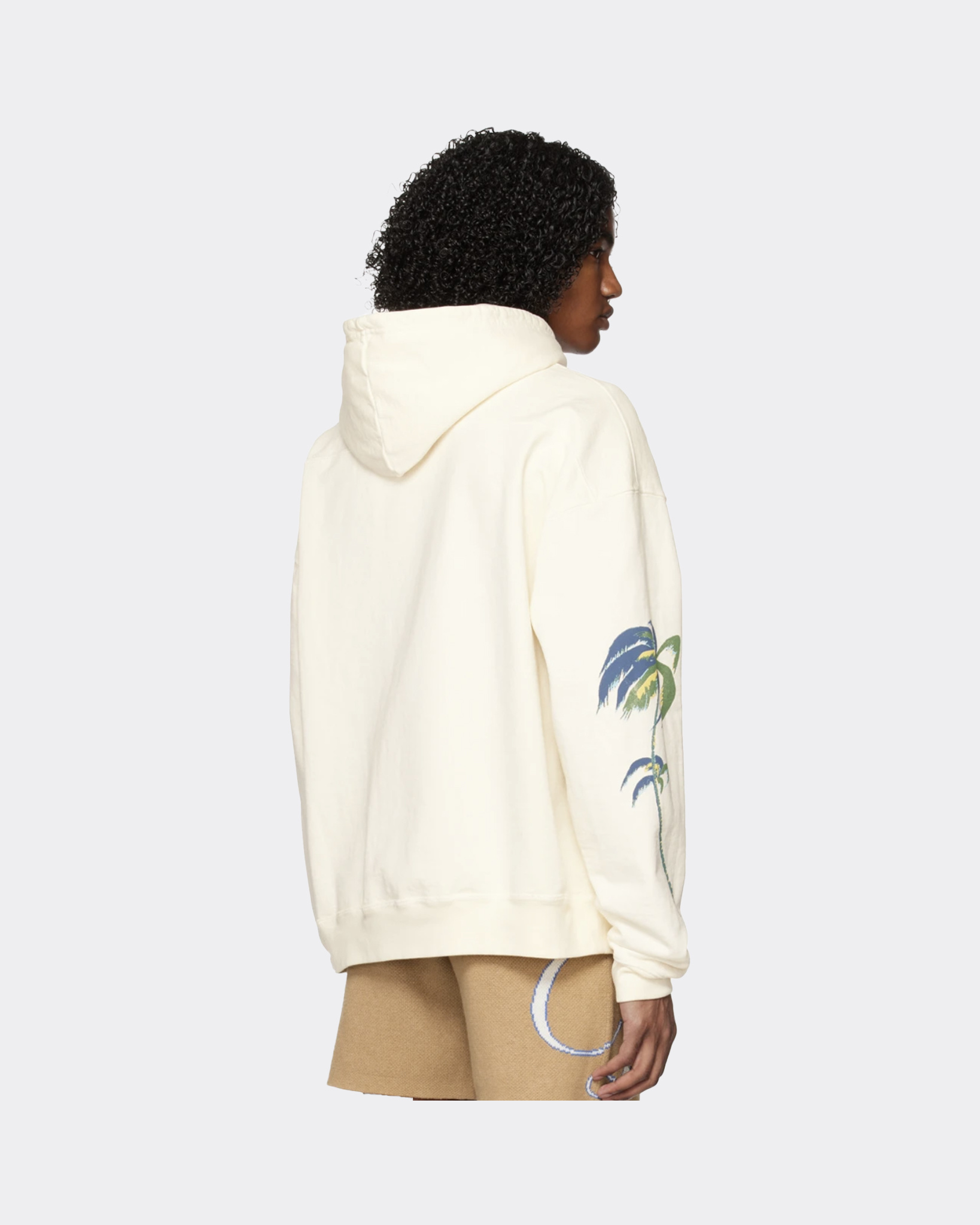 Rhude Beach Club Hoodie White - Beachim