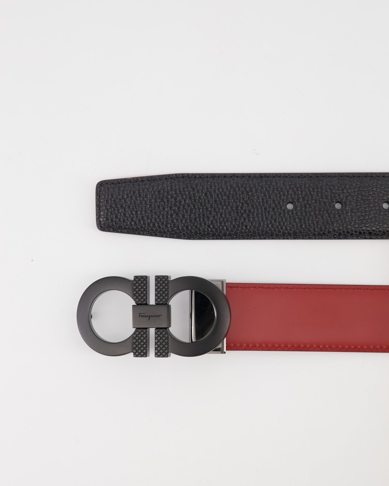 Ferragamo cheap red belt