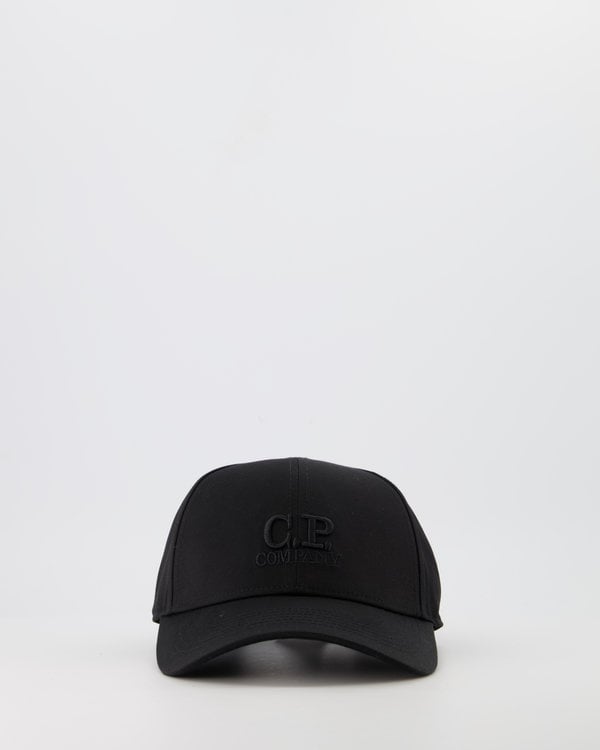 Gabardine Logo Cap Black