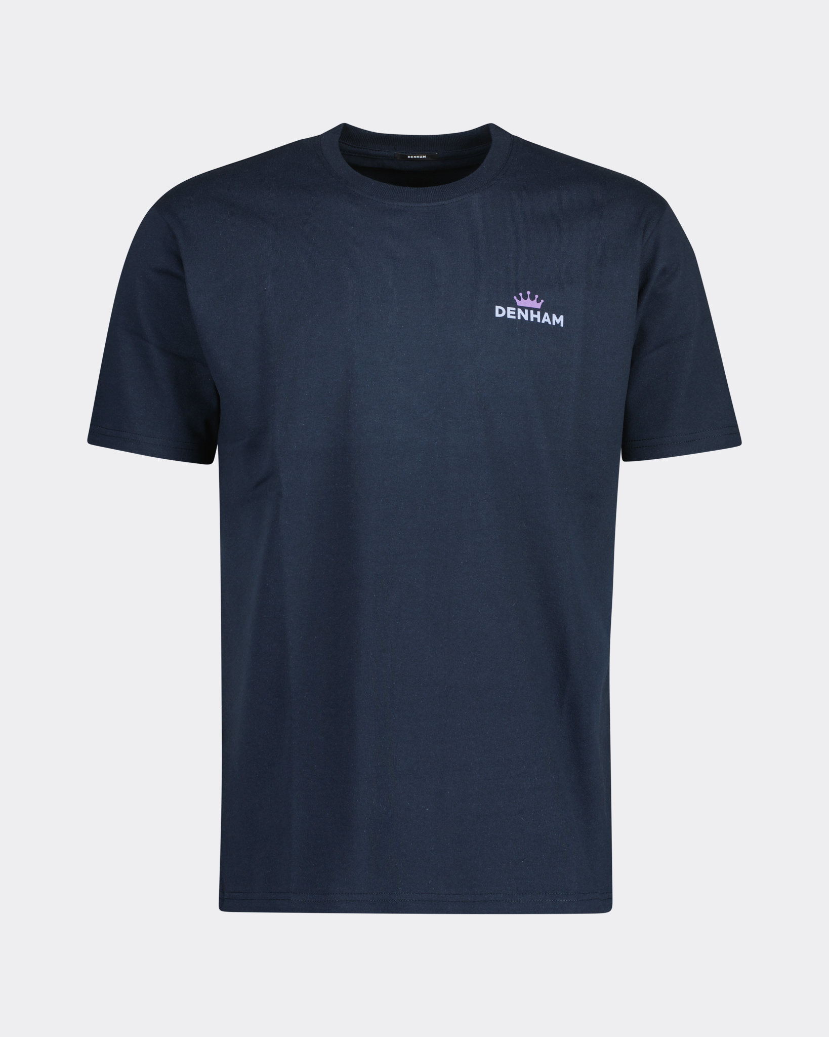 Denham Blaze Reg T-Shirt Marine - Beachim