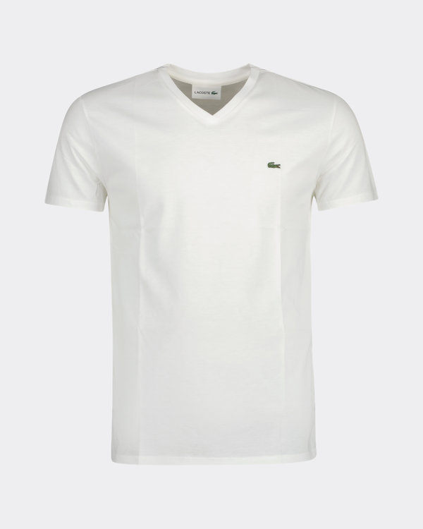 V-Neck T-shirt Weiß