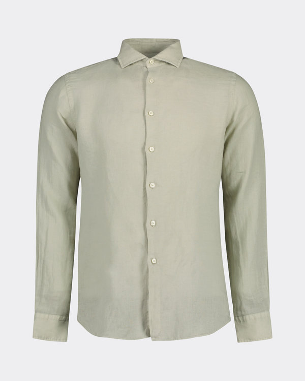 Linen Shirt Light Green