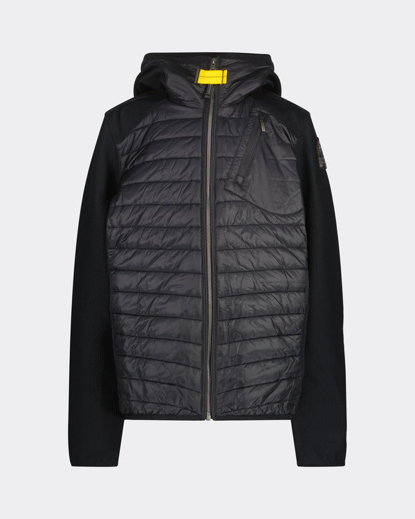 Nolan  Padded Hooded Jacket Schwarz