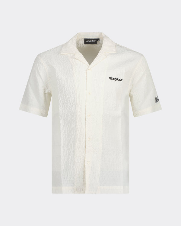 Fox Crinkle Shirt Offwhite