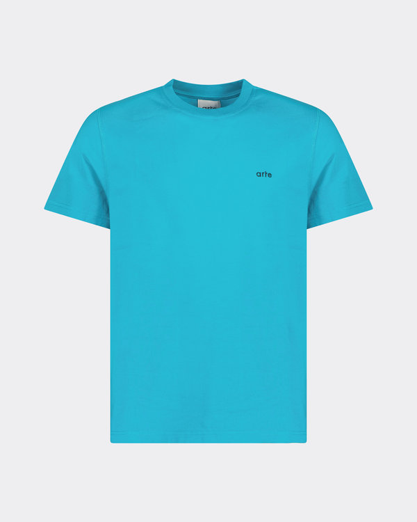 Taut Back B Print T-Shirt Blauw