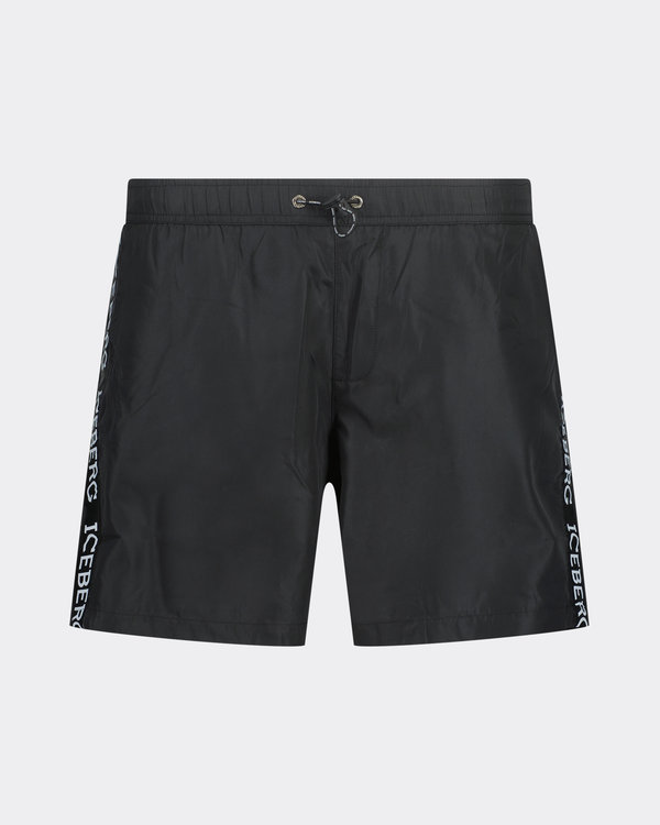 Tape Swimshorts Black