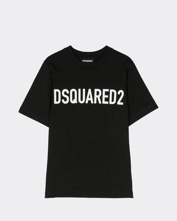 Slouch Logo Tee Schwarz