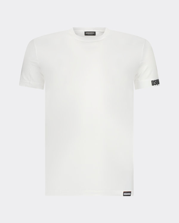 Elastic Arm Band T-shirt Weiß