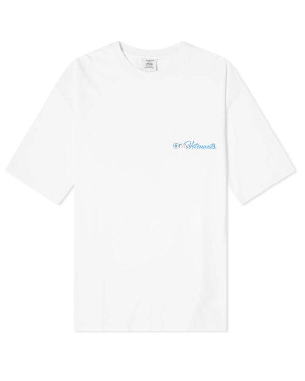 Only Vetements T-Shirt Weiß
