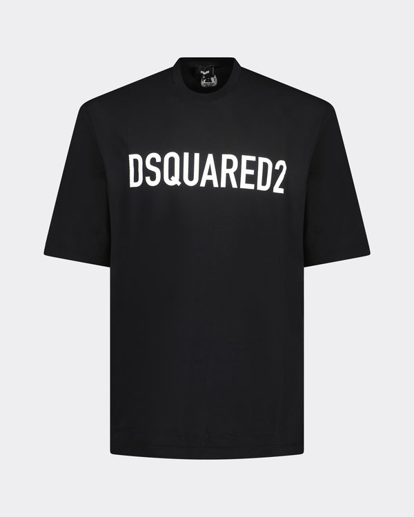 Oversized Logo T-Shirt Schwarz