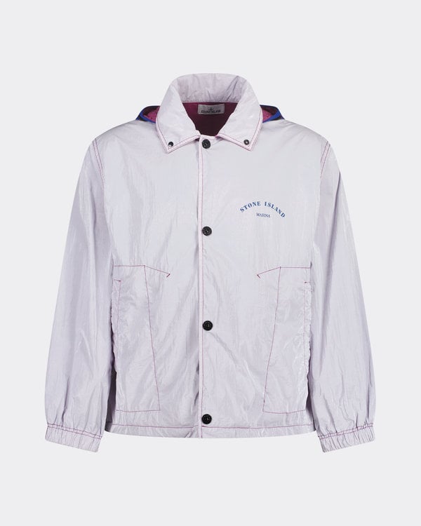 Marina 432X1 Blouson C/Cap Reversibile Rip Stop Prismatico Jacket Violett