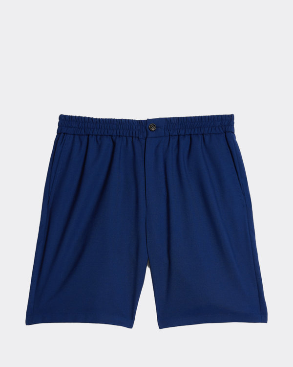 Elasticated Waist Shorts Navy