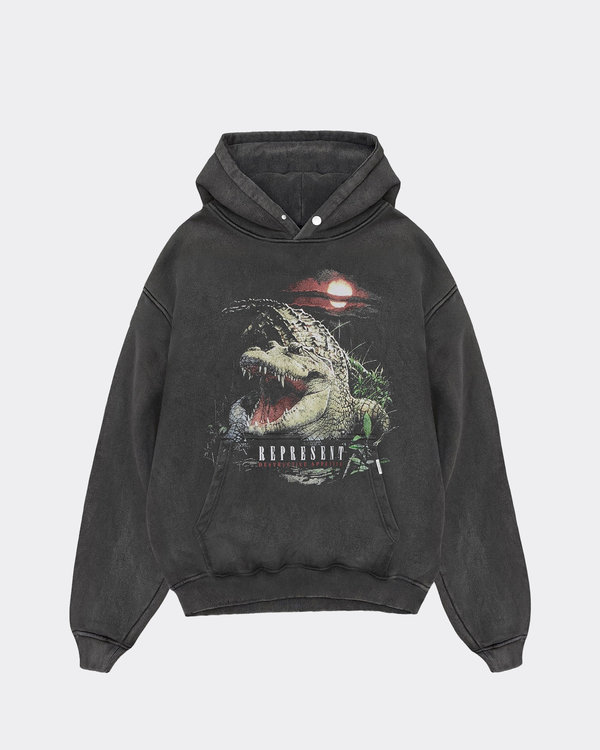 Destructive Appetite Hoodie Grau