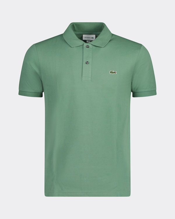 Slim Fit Polo Grün