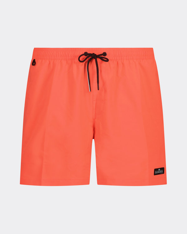 Elastic Waist Board SwimShort Oange