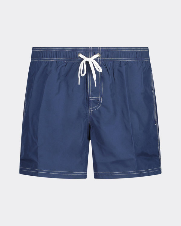 Elastic Waist Board SwimShort Navy