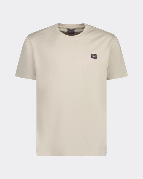 Men's Knitted T-Shirt Beige