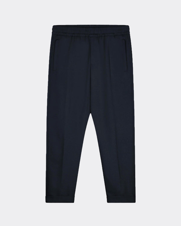 Slim Elasticated Trouser Navy