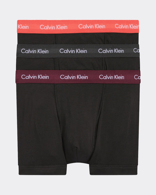 3-Pack Trunks Boxershorts Schwarz