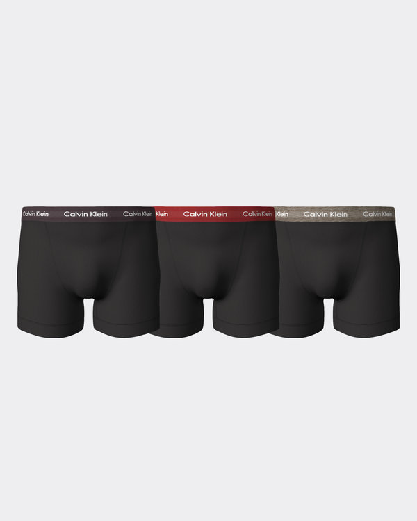 3-Pack Trunks Boxershorts Bordeaux