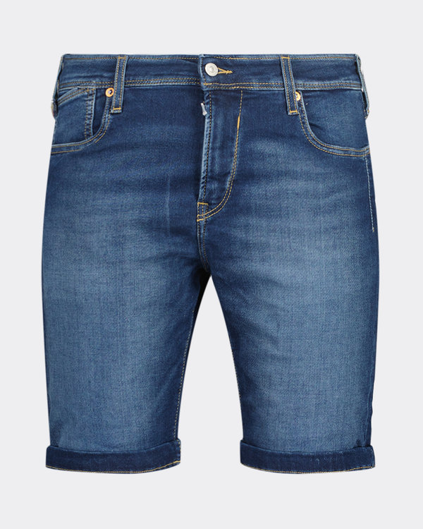 Jogg Jeans Bermuda Blau