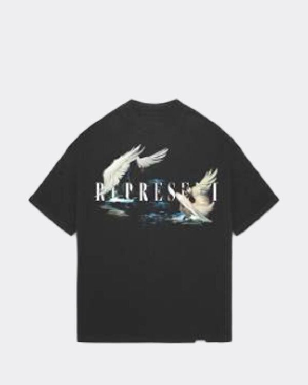 Swan T-Shirt Black