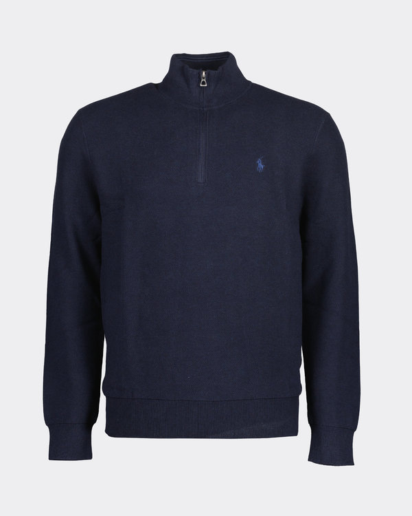 Half Zip Knit Navy