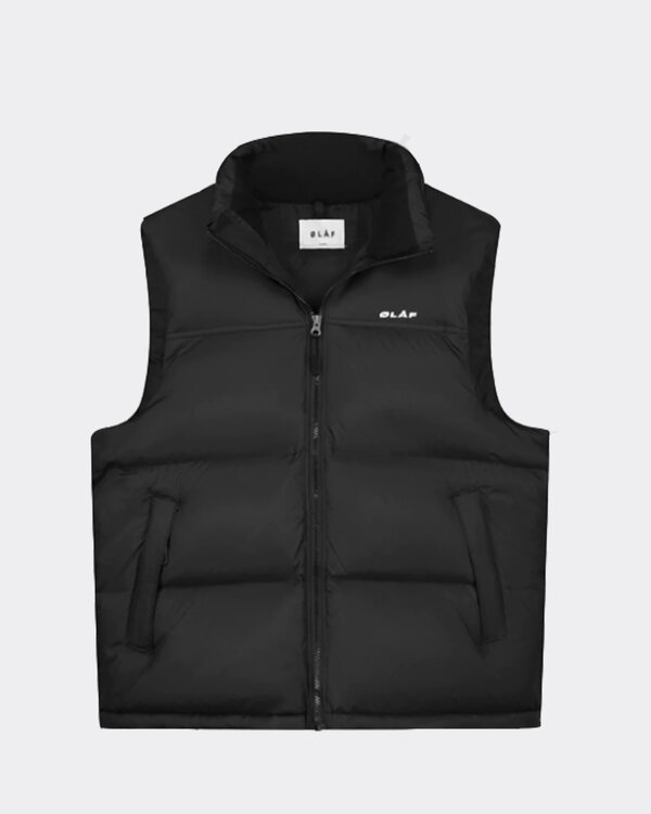 Puffer Bodywarmer Black