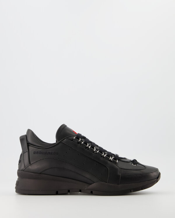 Legendary Lace up Low Top Sneakers Schwarz