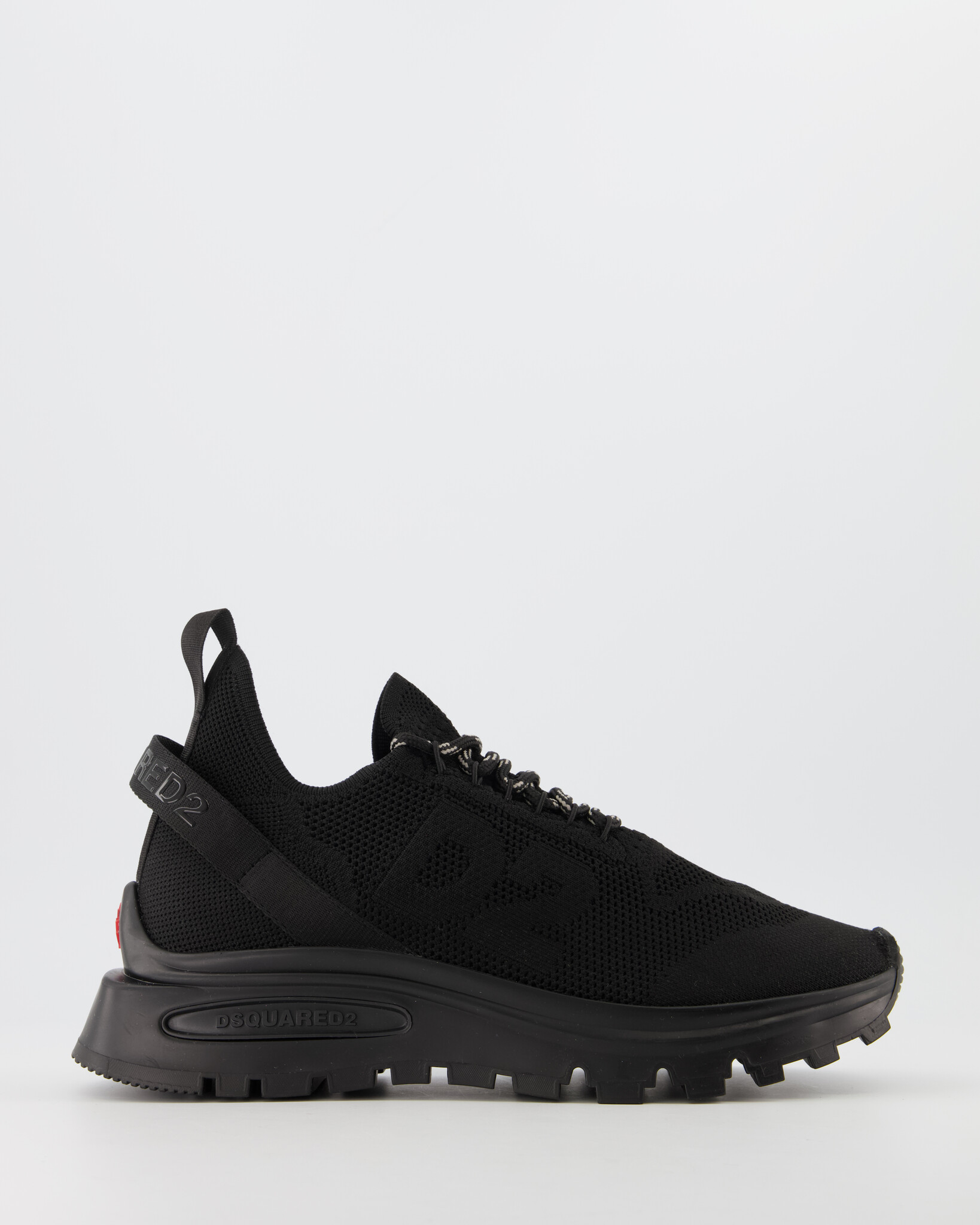 Dsquared2 Run Lace Up Low Top Sneakers Zwart Zwart