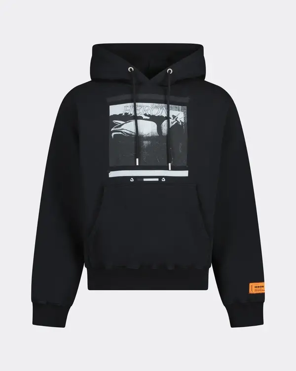 Misprinted SS Hoodie Schwarz