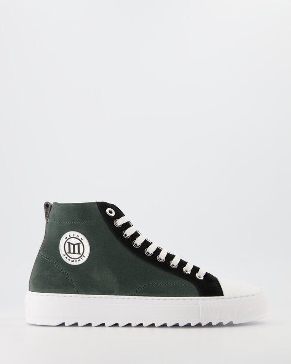 Astro High Stampato Sneakers Green