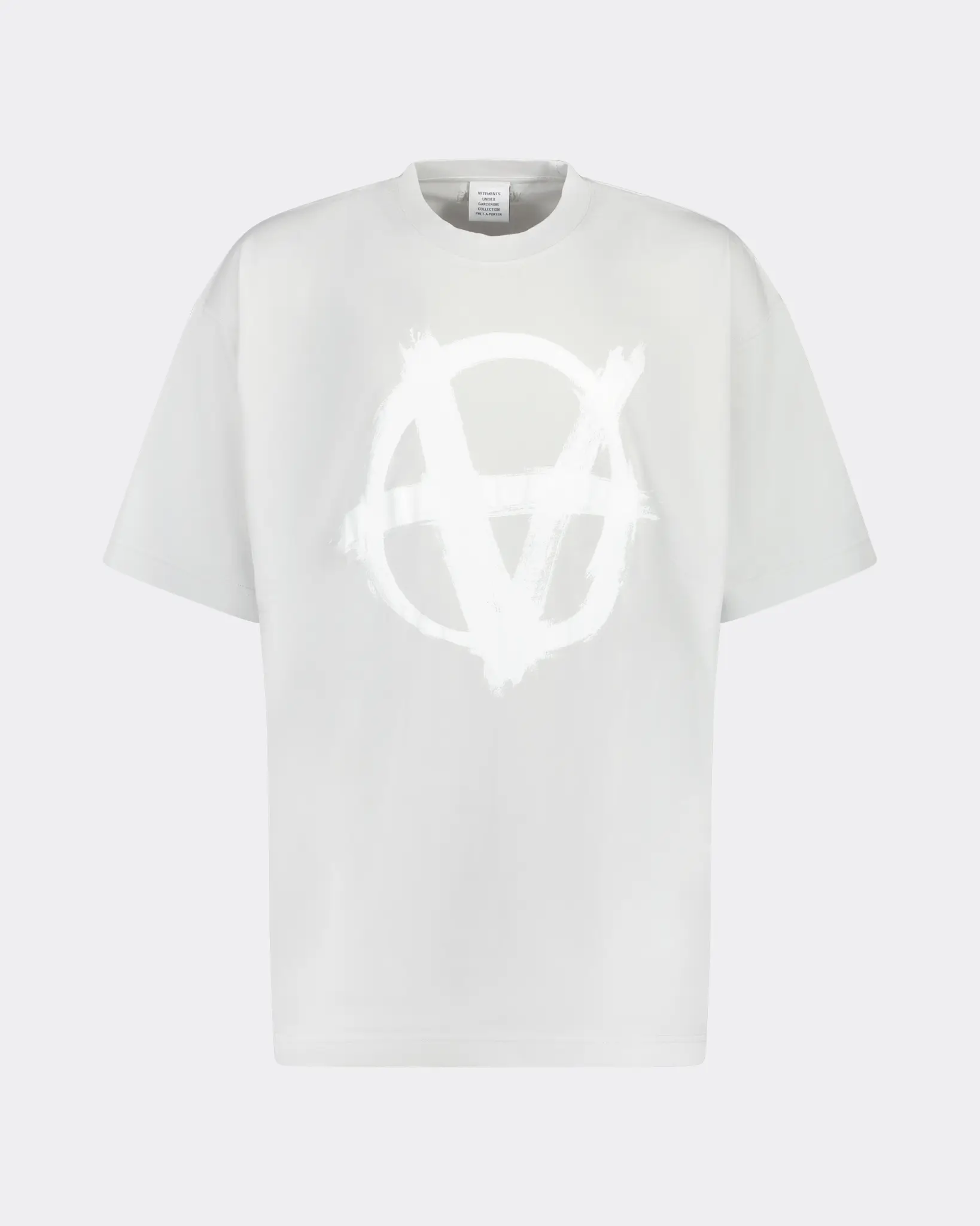 Vetements Reverse Anarchy T-Shirt Beige - Beachim