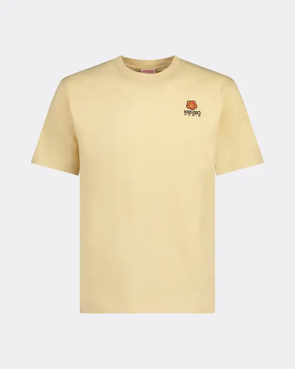 Boke Flower Crest T-Shirt Camel