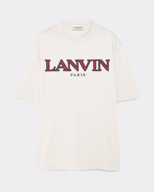 Classic Lanvin Curb T-Shirt Grau
