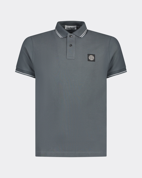 2SC18 Basic Slim Fit Polo Dark Grey