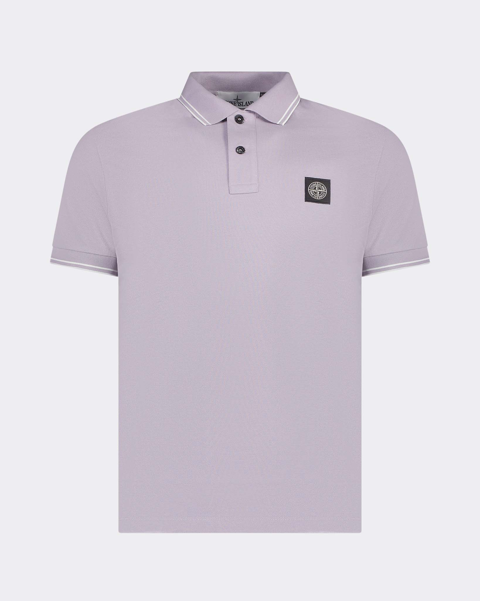 Stone Island 2SC18 Basic Slim Fit Polo Lila - Beachim