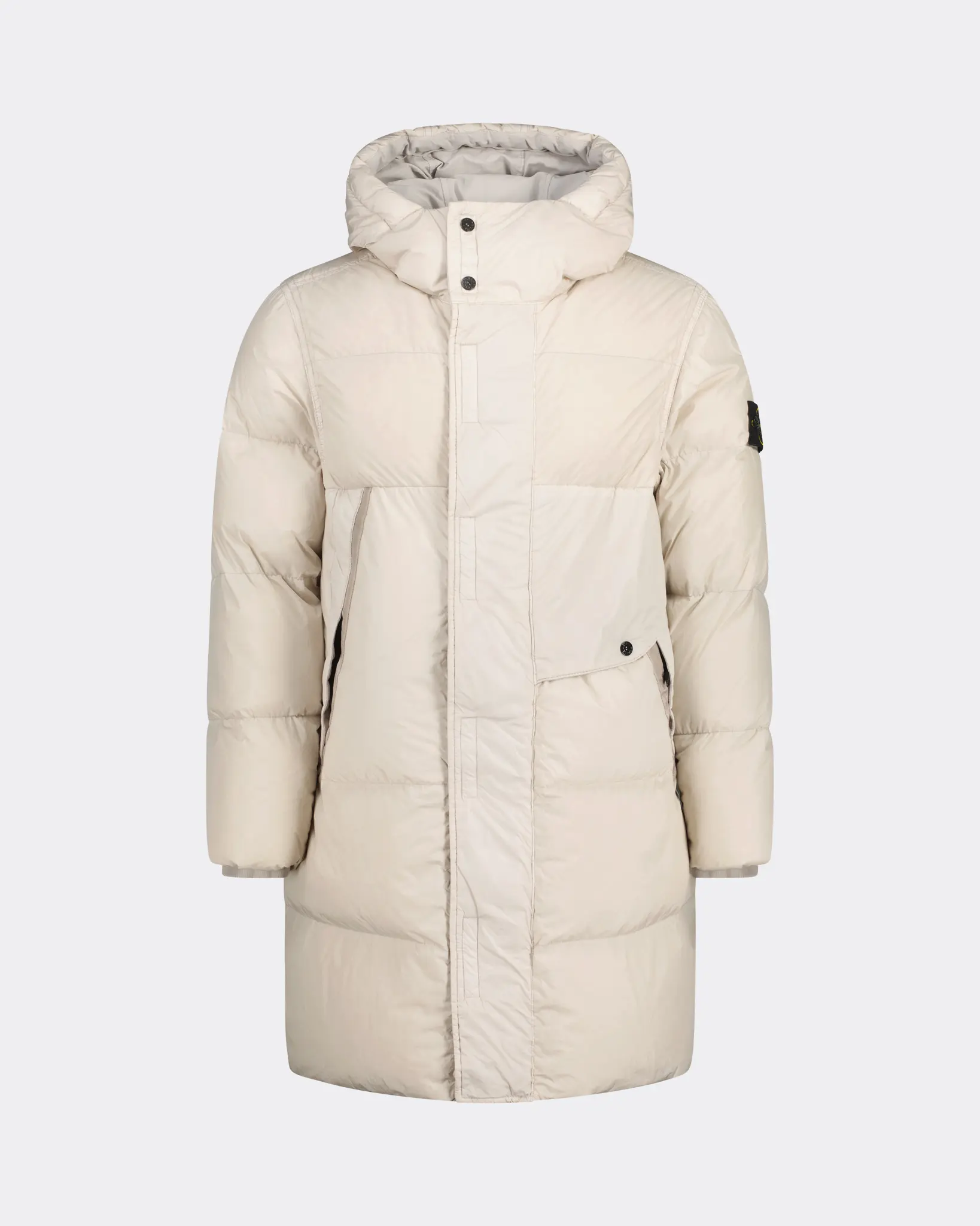 70323 Garment Dyed Crinkle Reps Down jacket Zwart Offwhite 70323 Garment Dyed Crinkle Reps Down jacket Zwart Offwhite