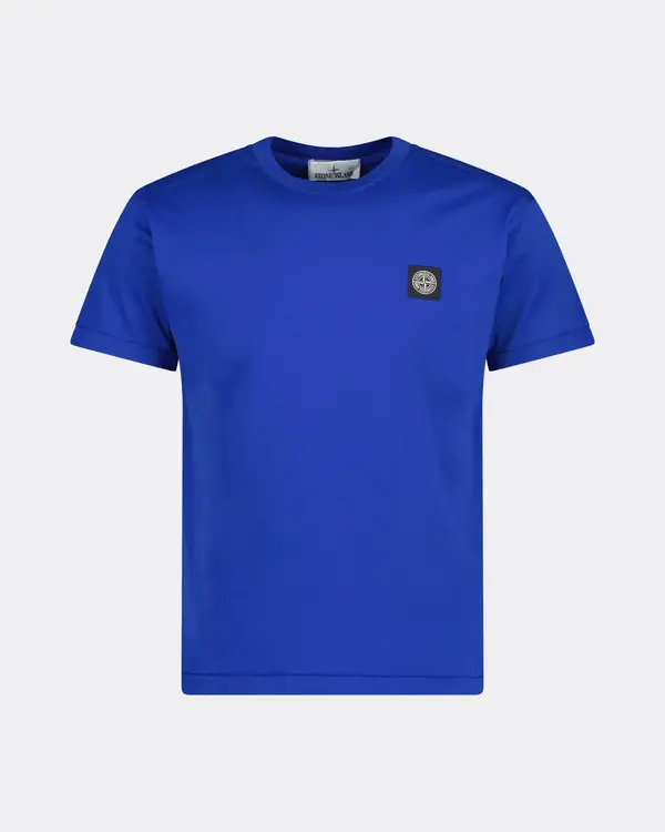 24113 Basic T-shirt Blau